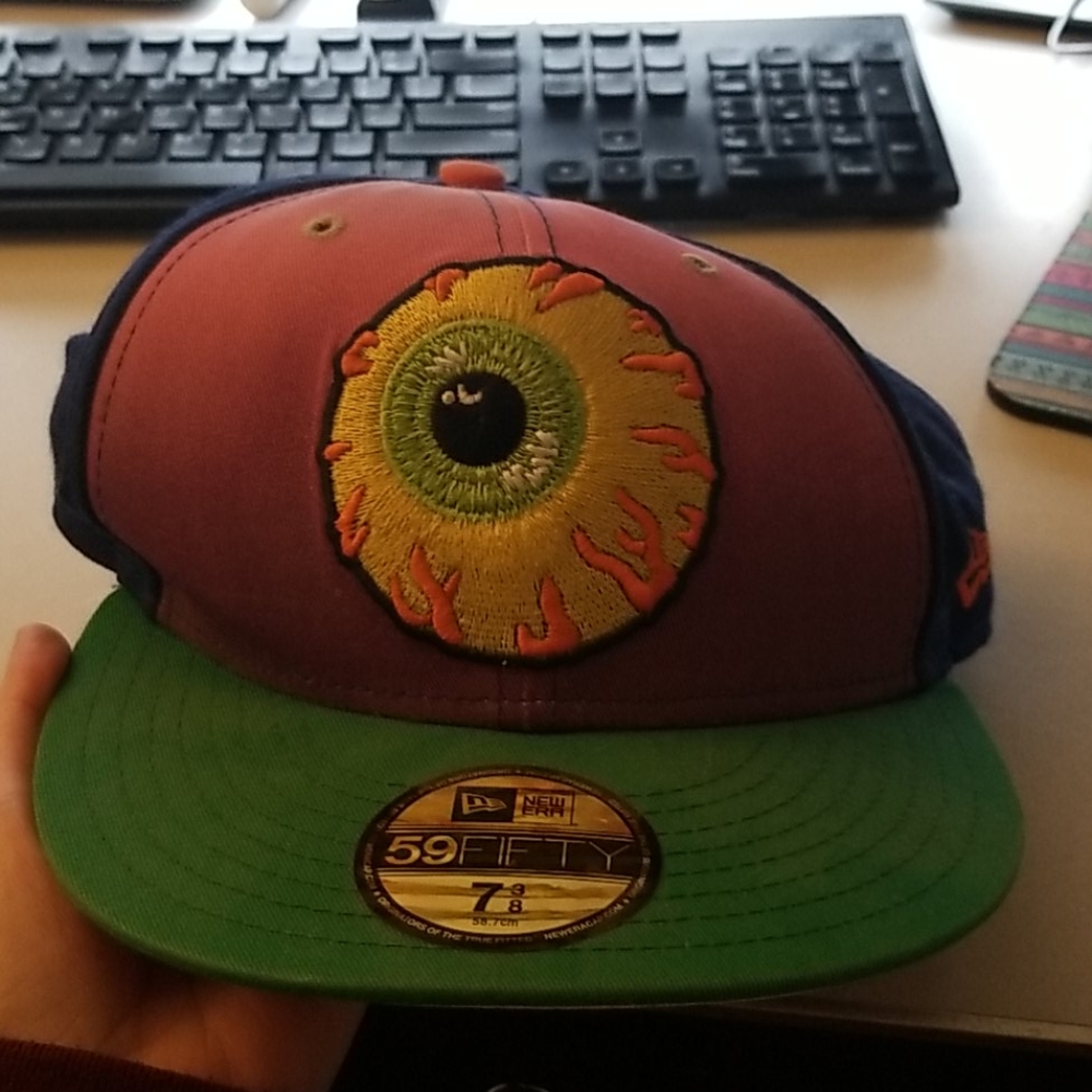 Trippy Eyeball 59Fifty Fitted Hat